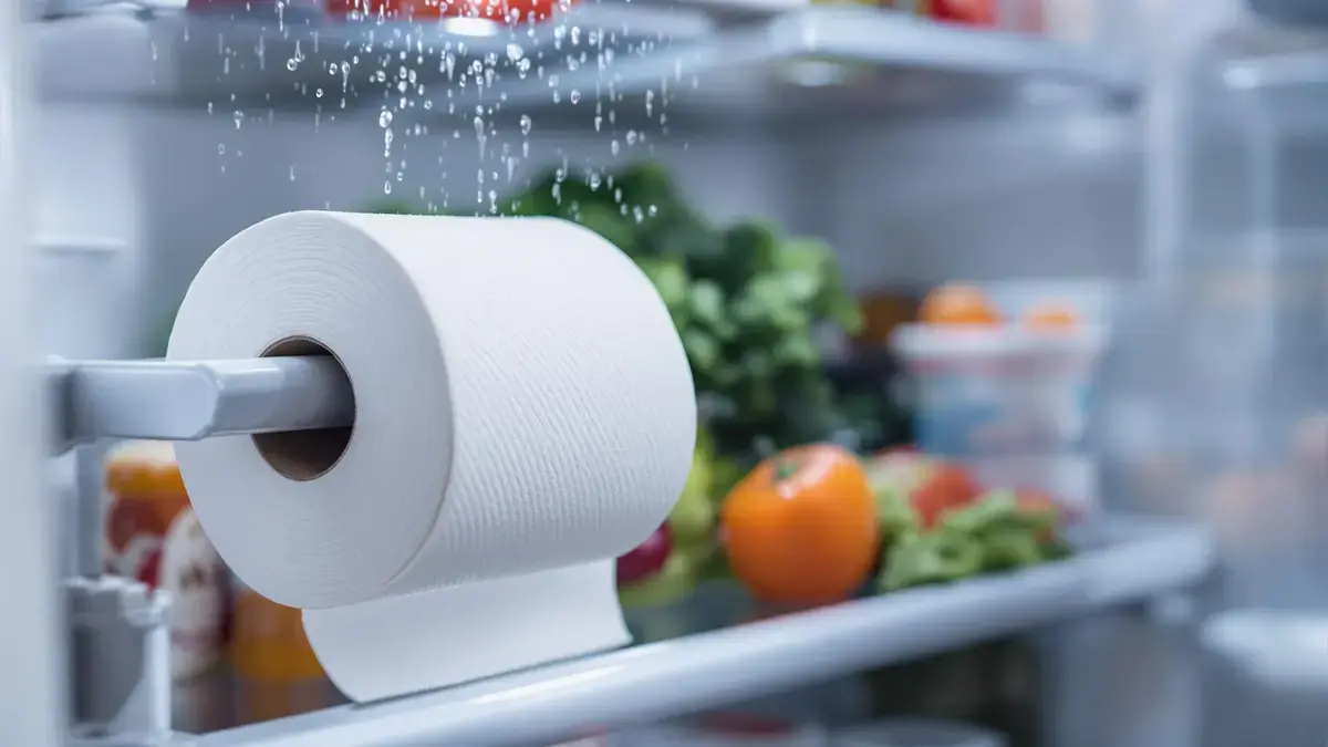 Een simpele maar effectieve tip: zet een toiletrol in je koelkast en je zult verrast zijn door de resultaten